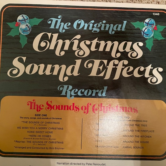 The Sounds of Christmas Disneyland Vinyl - Picture 2 of 2